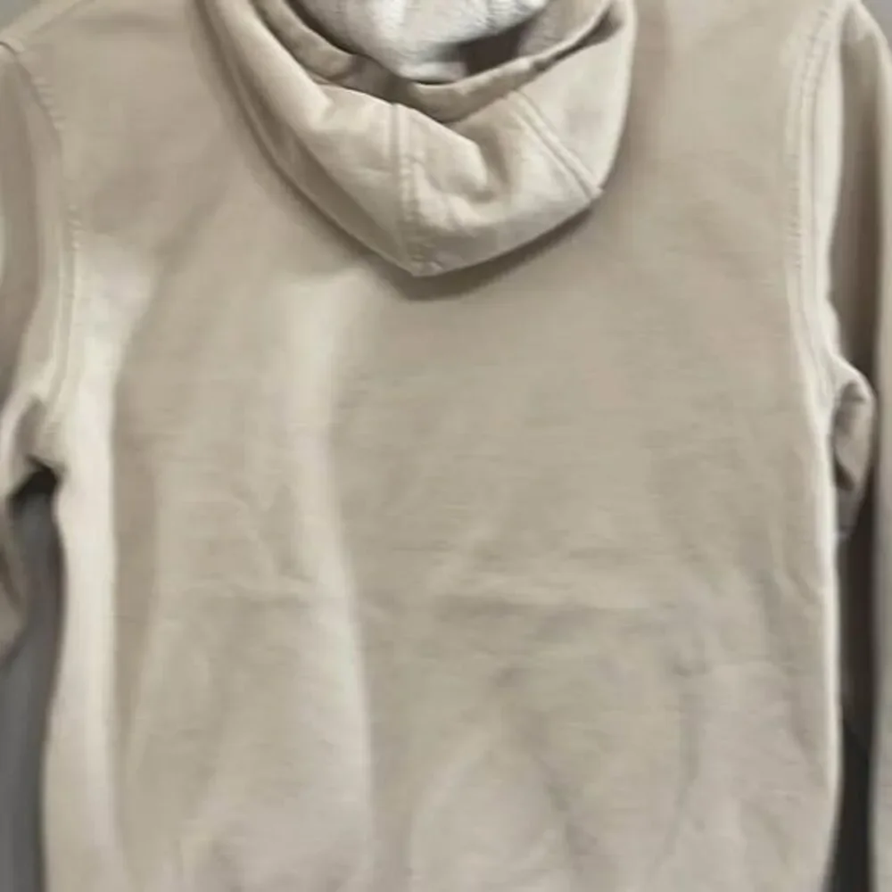 Nike Embroidered Beige Hoodie Youth Large
